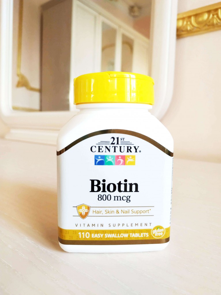 Биотин 800мкг, 21st Century, 110 таблеток 