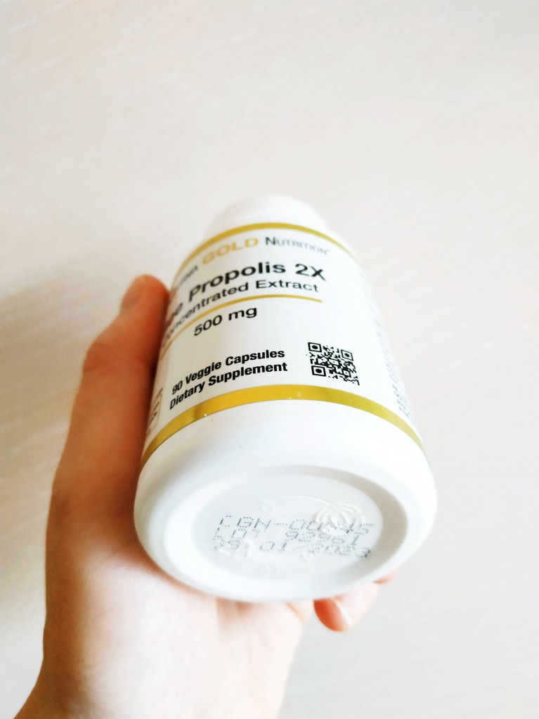 Пчелиный прополис 2X, California Gold Nutrition, концентрированный экстракт, 500 мг, 90 капсул