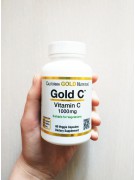 Витамин С 1000мг в растительной капсуле California Gold Nutrition Gold C