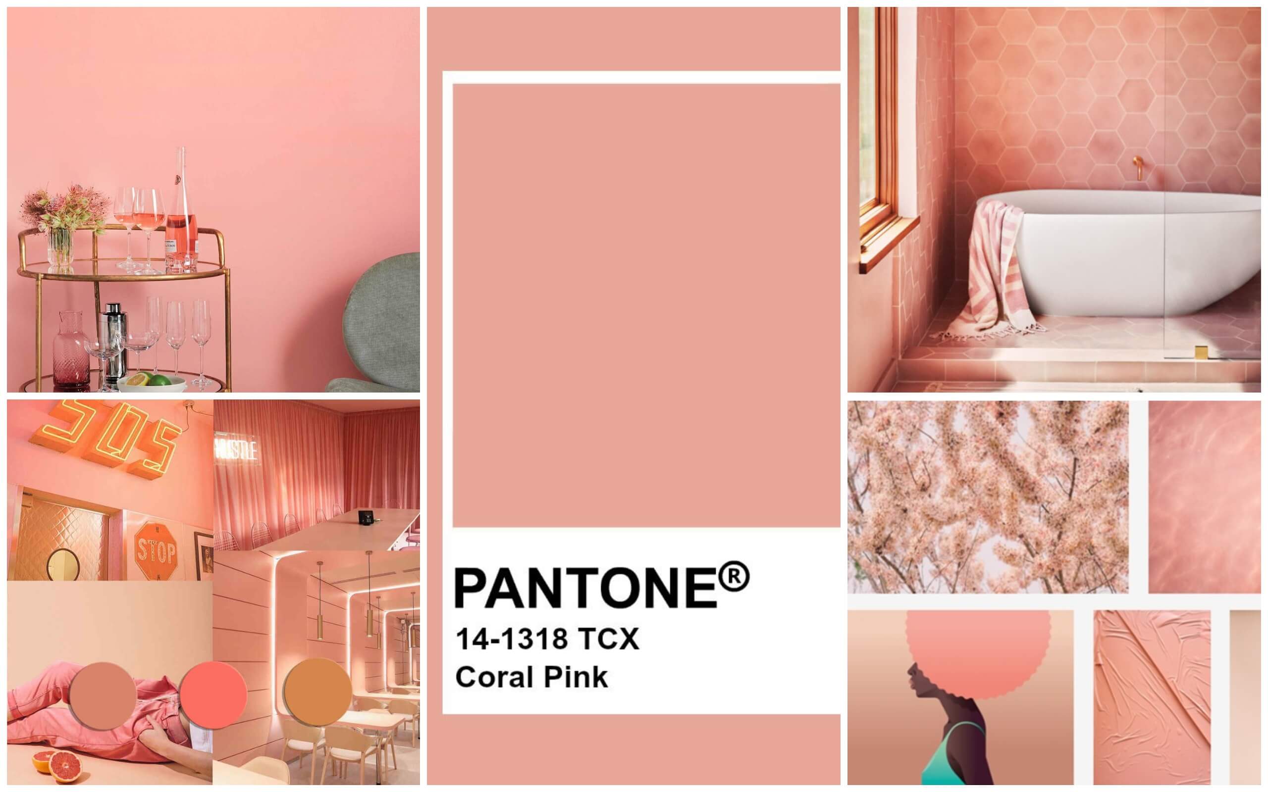 Цвет Кораллово Розовый - трендовый оттенок весна-лето 2020 по версии Пантон