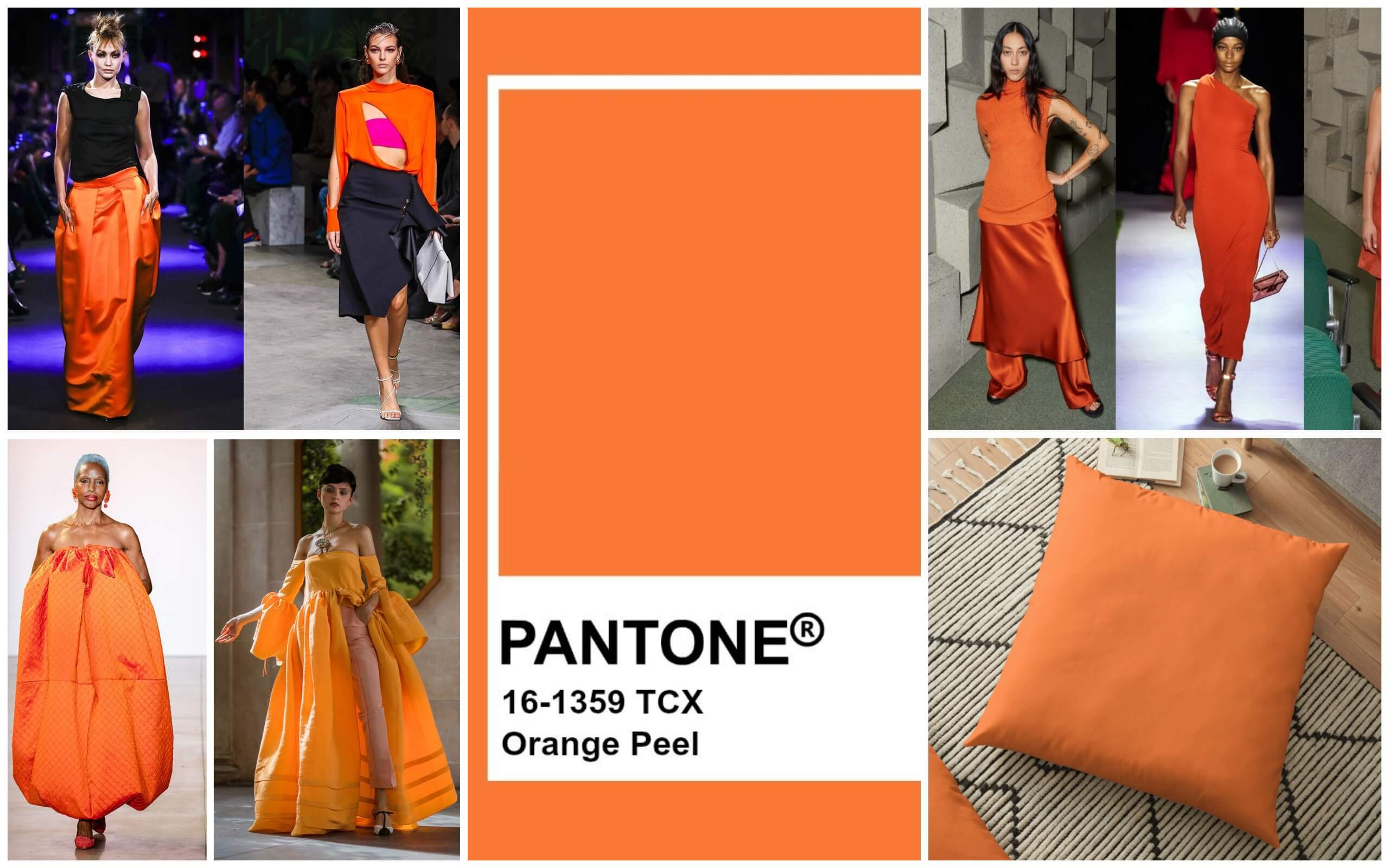 Цвет Апельсиновая корочка - трендовый оттенок весна-лето 2020 по версии Пантон