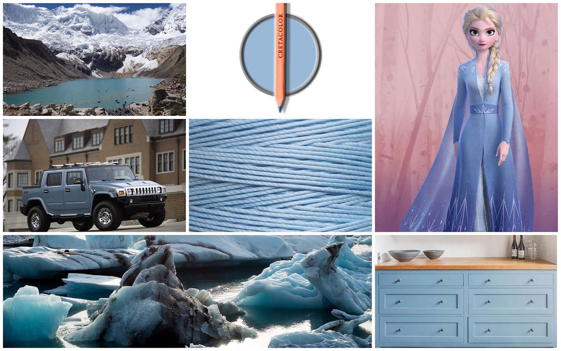 Glacier lake - модные цвета и оттенки 2022 Пантон - палитра весна лета 2022 по версии института цвета