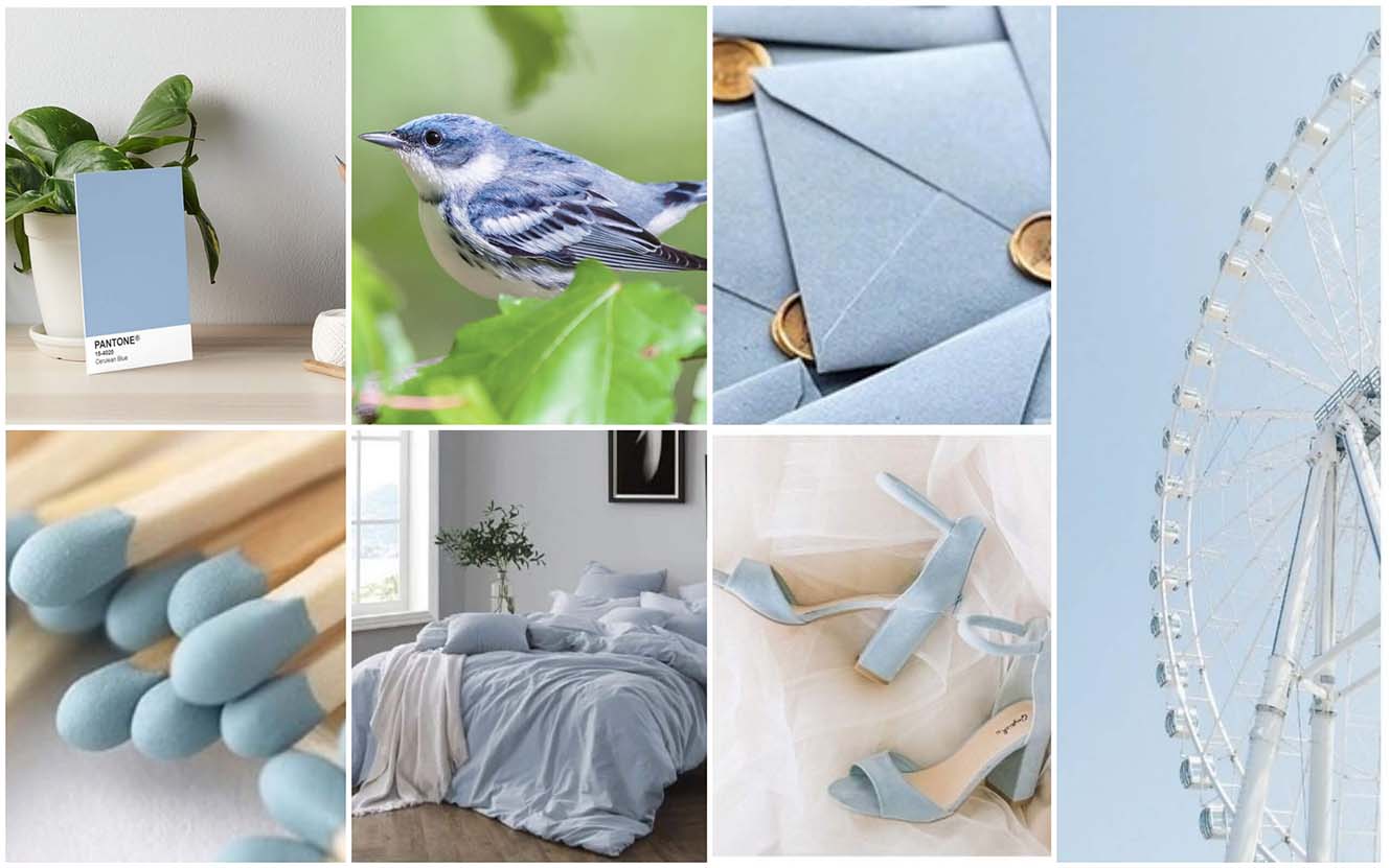 Модный оттенок голубого - Церулеум по версии Института цвета Пантон,